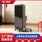 新款 超静音电动麻将机全自动家用餐桌两用取暖折叠过山车麻将桌台