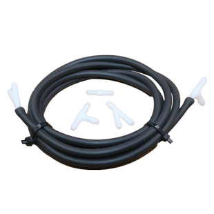 适用五菱之光荣光V宏光S雨刷雨刮器喷水管接头T三通Y直通橡胶软管