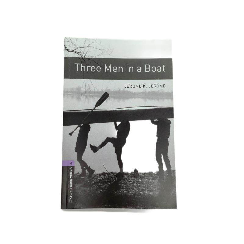 THREE MEN IN A BOAT（4级） Jerome K. Jerome 著 原版其它外版书 新华书店正版图书籍 FOREIGN PUBLISHER,书籍/杂志/报纸,原版其它,淘宝优惠券,粉丝福利购,淘宝优惠卷