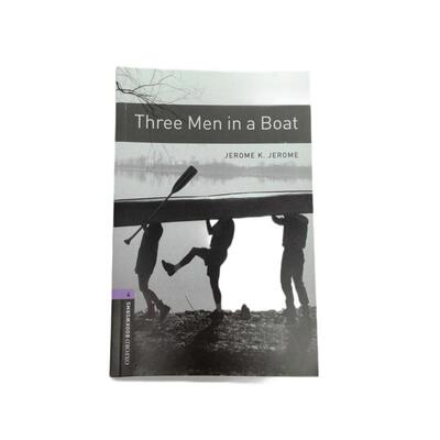THREE MEN IN A BOAT（4级） Jerome K. Jerome 著 原版其它外版书 新华书店正版图书籍 FOREIGN PUBLISHER