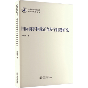 国际商事仲裁正当程序问题研究 梁艳艳 著 诉讼法社科 新华书店正版图书籍 武汉大学出版社
