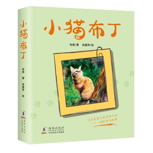 成长史 二三四年级小学生课外阅读书籍 海豚出版 小猫布丁 老师推荐 附赠精美明信片 朱煜 一只流浪小猫 儿童文学读物 社