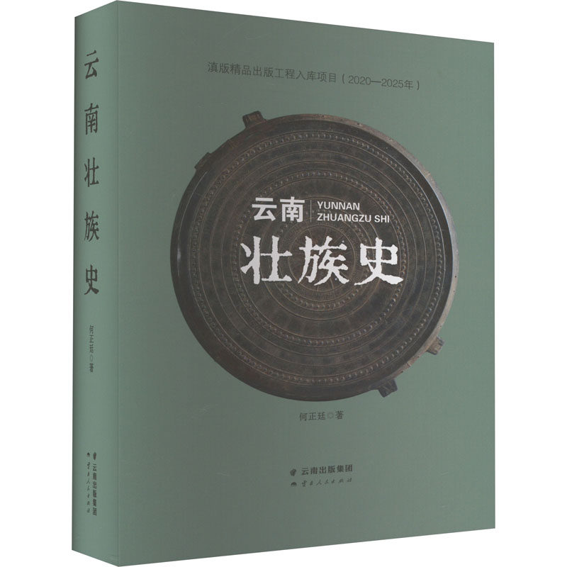 云南壮族史 何正廷 著 地方史志/民族史志社科 新华书店正版图书籍 云南人民出版社