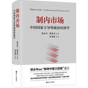制内市场 中国国家主导型政治经济学 郑永年 黄彦杰 著 以制内市场的总体框架来揭示中国的国家和市场的关系 浙江人民出版社