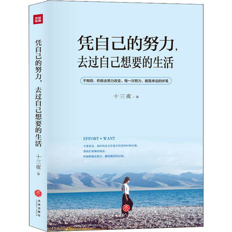 凭自己的努力,去过自己想要的生活 十三夜 著 励志经管,励志 新华书店