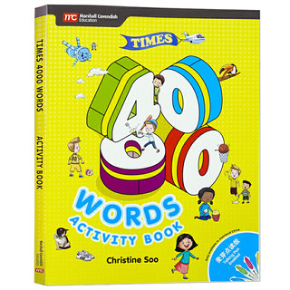 Times 4000 Words Activity Book Talking Pen Ed（WORKBOOK) 作者 著 儿童读物原版书外版书 新华书店正版图书籍