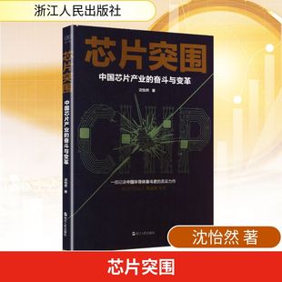 芯片突围：中国芯片产业的奋斗与变革  财之道   一部记录中国半导体奋斗史的真实力作 沈怡然 著 著 各部门经济经管、励志