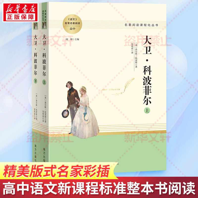 大卫·科波菲尔(全2册) (英)查尔斯·狄更斯 著 闻钟 编 宋兆霖 译 世界名著文教 新华书店正版图书籍 南方出版社属于什么档次？