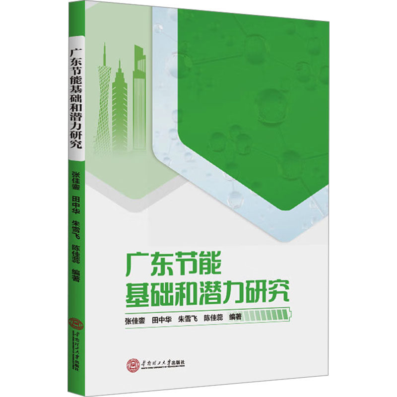 广东节能基础和潜力研究 张佳銮 等 编 石油 天然气工业专业科技 新华书店正版图书籍 华南理工大学出版社