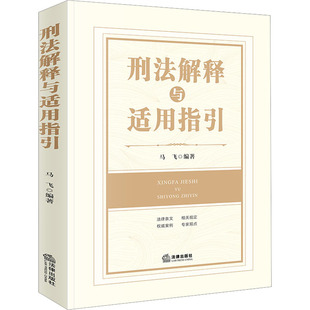 司法案例 社 刑法解釋與適用指引 編 圖書籍 法律出版 新華書店正版 馬飛 實務解析社科