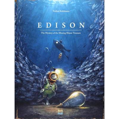 Edison: The Mystery of the Missing Mouse Treasure Torben Kuhlmann 著 儿童读物原版书外版书 新华书店正版图书籍