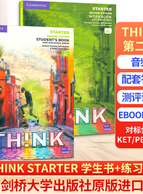 THINK STARTER（STUDENT'S BOOK&WORKBOOK）2ND EDITION Puchta,Jeff Stranks&Lewis-Jones,Puchta,Stranks&Lewis-Jones 著 著
