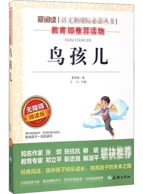 鸟孩儿 无障碍精读版无障碍精读版 葛翠琳 著 立人 编 儿童文学文教 新华书店正版图书籍 天地出版社