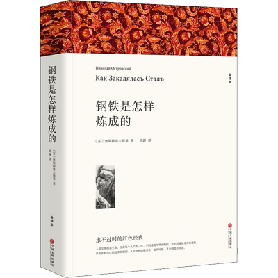 钢铁是怎样炼成的 全译本平装版 正版原著完整版 八年级下册的课外书初二8下阅读名著语文书目刚铁是怎么样练成的 中国文联出版社