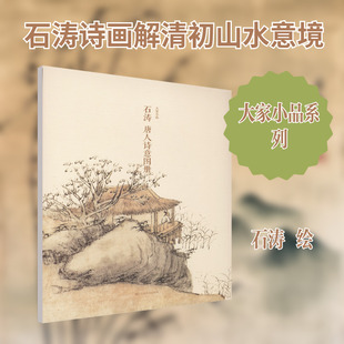 石涛 唐人诗意图册 湖山 编 编 绘画（新）艺术 新华书店正版图书籍 浙江人民美术出版社