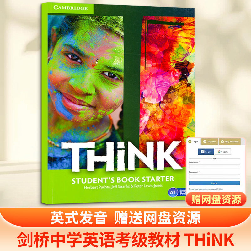 THINK STARTER STUDENT’S BOOK THINK 预备级 学生书 Herbert Puchta 著 原版其它外版书 新华书店正版图书籍 FOREIGN PUBLISHER,书籍/杂志/报纸,原版其它,淘宝优惠券,粉丝福利购,淘宝优惠卷