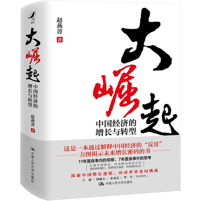 大崛起 中国经济的增长与转型 赵燕菁 著 中国经济/中国经济史经管、励志 新华书店正版图书籍 中国人民大学出版社