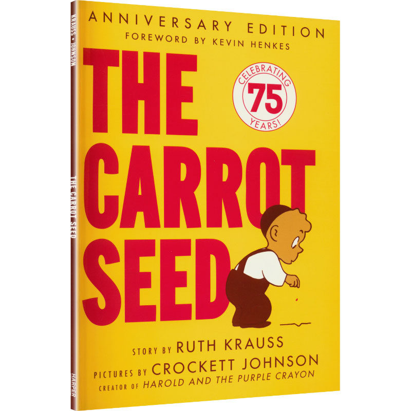 THE CARROT SEED 露丝·克劳斯 文;克罗克特·约翰逊 插图 著 原版其它外版书 新华书店正版图书籍 哈珀柯林斯出版集团,书籍/杂志/报纸,原版其它,淘宝优惠券,粉丝福利购,淘宝优惠卷