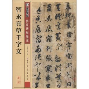 编 新华书店正版 社 字帖书籍艺术 墨点字帖 湖北美术出版 书法 图书籍 智永真草千字文 篆刻