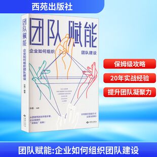 团队赋能：企业如何组织团队建设 孙磊 编著 编 企业管理经管、励志 新华书店正版图书籍 西苑出版社