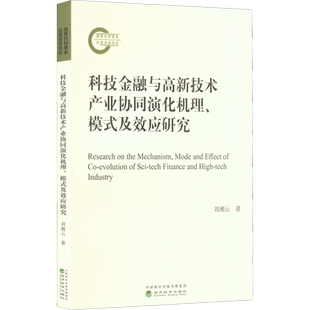 科技金融与高新技术产业协同演化机理、模式及效应研究 刘湘云 著 金融经管、励志 新华书店正版图书籍 经济科学出版社