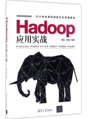 Hadoop应用实战 谭磊、范磊 著 计算机软件工程（新）专业科技 新华书店正版图书籍 清华大学出版社