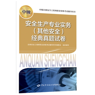安全生产专业实务(其他安全)经典真题试卷 注册安全工程师职业资格考试辅导用书编委会 编 工业技术其它专业科技