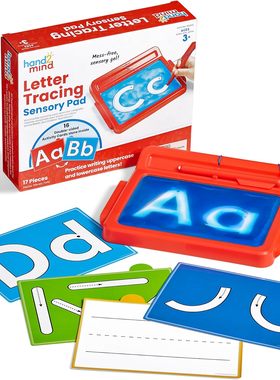 Hand2mind Letter Tracing字母手写练习板幼儿书写锻炼 适合3-5岁