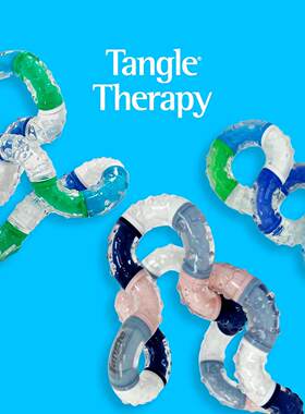 美版Tangle Therapy Relax放松系列扭扭乐提升专注ADHD玩具