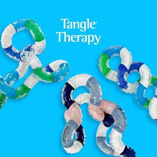 正版Tangle Therapy Relax放松系列扭扭乐提升专注缓解ADHD玩具
