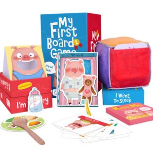 Game我 Board 第一套桌游儿童逻辑思维锻炼桌游 First TOI图益My