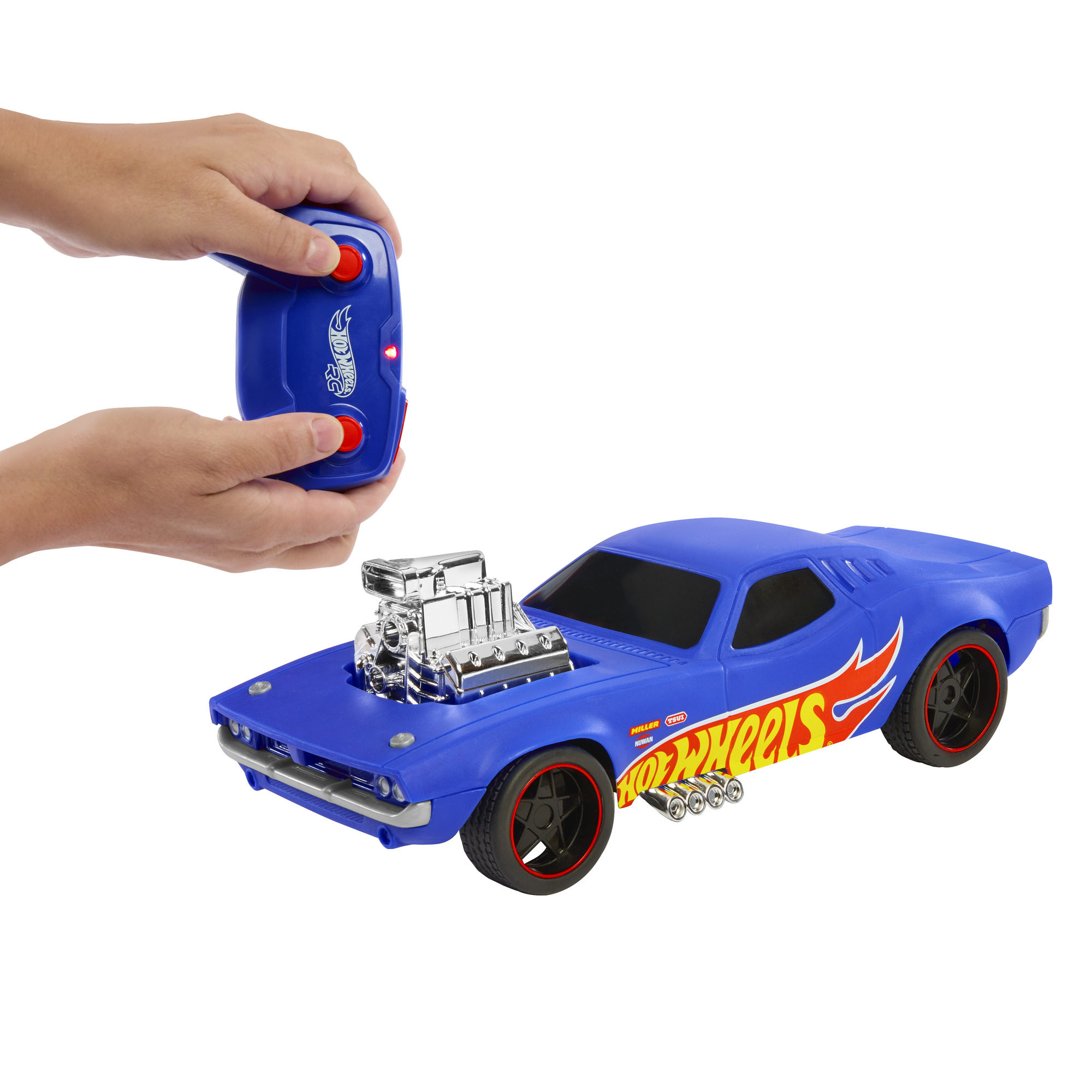 hotwheels1比16遥控道奇车
