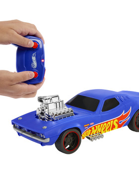 hotwheels正版Rodger Dodger 1:16蓝色遥控小车50周年纪念版