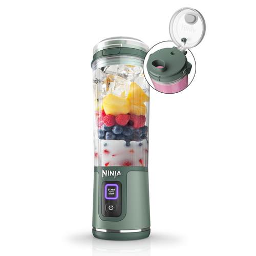 正版Ninja便携式破壁机搅拌机果汁原汁奶昔榨汁机USB充电不含BPA