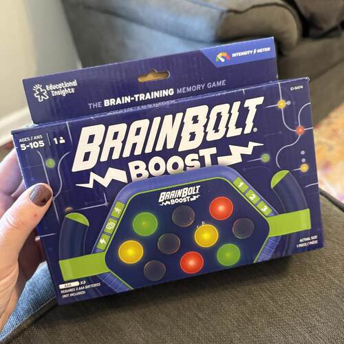 Educational Insights BrainBolt Boost儿童大脑记忆挑战游戏