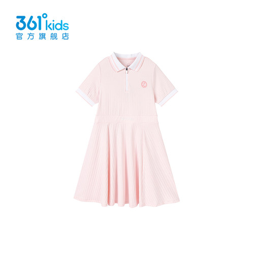 【商场同款】361童装女童连衣裙2026夏季新款百搭透气裙K62533403