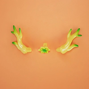 MAYTREE森野星漫毛绒娃娃配件犄角爪子卯月天虹千梦北灵头饰脚