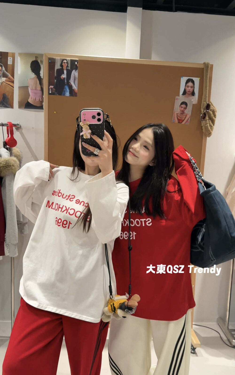 大東冬新款欧货正版AC字母1996印花慵懒百搭宽松长袖T恤大版7255