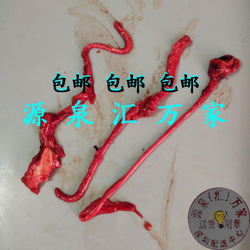 1条价.现杀新鲜猪静脉血管软绵细.约6cm或更长直径约1毫米.猪心管