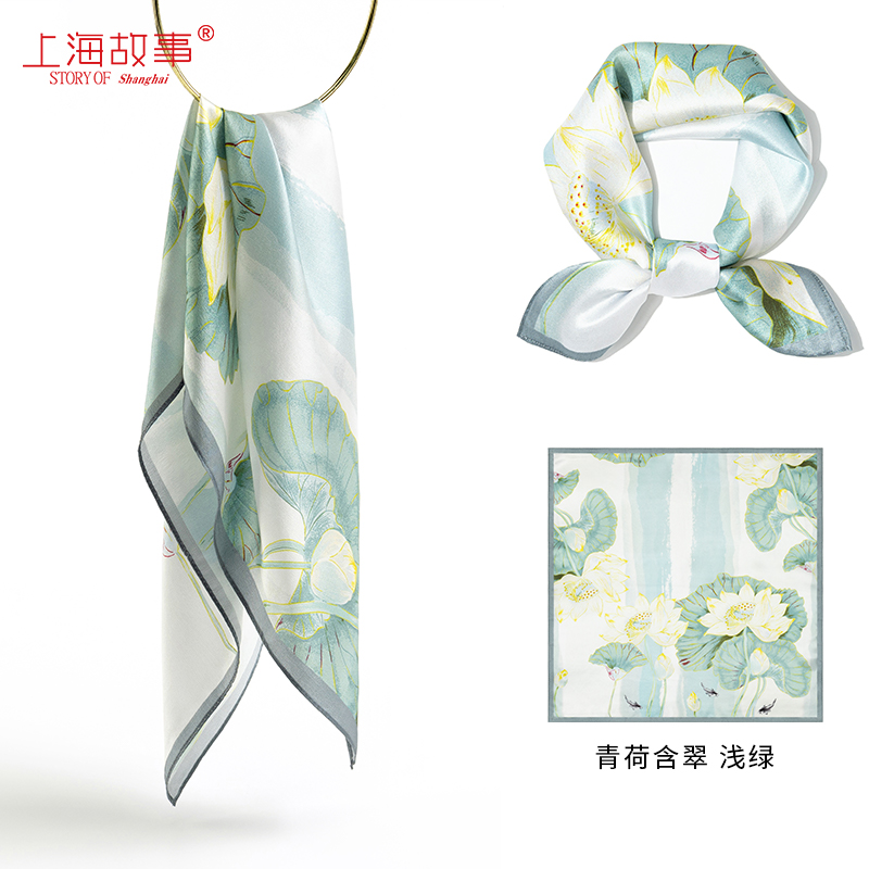 真丝丝巾妈妈款生日礼物送妈妈长辈礼盒伴手礼中秋节礼物