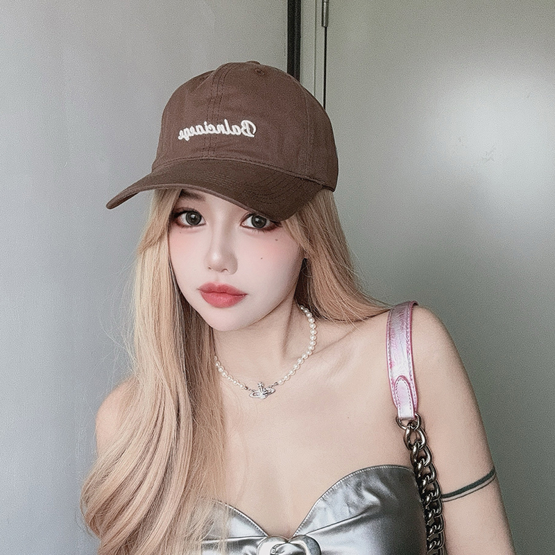 美式休闲帽子2024新款显脸小