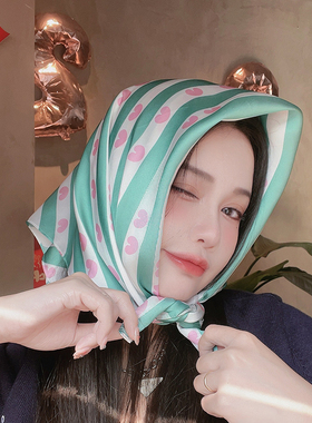 方巾丝巾女夏季薄款头巾包头防晒