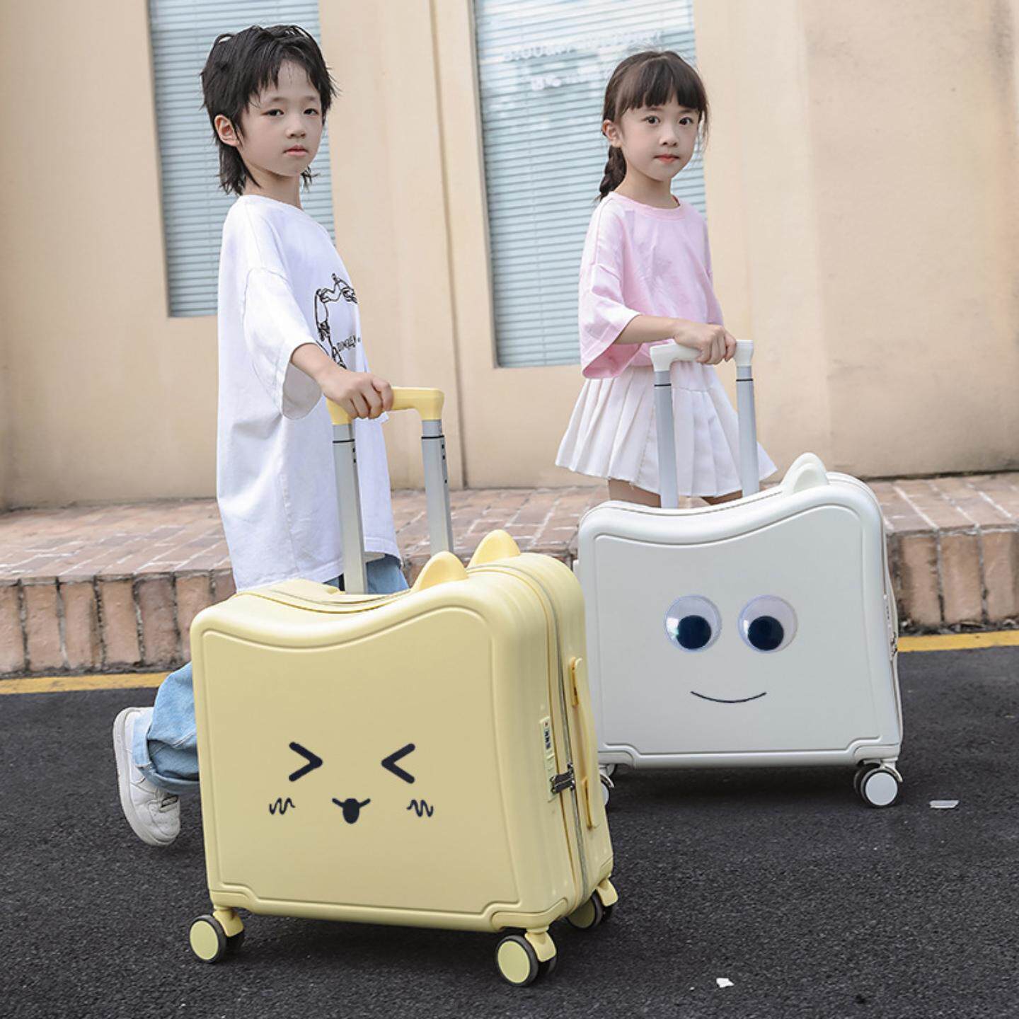 小学生军训行李箱杆箱男孩女孩轻便旅行箱20寸遛娃神器可坐行李箱