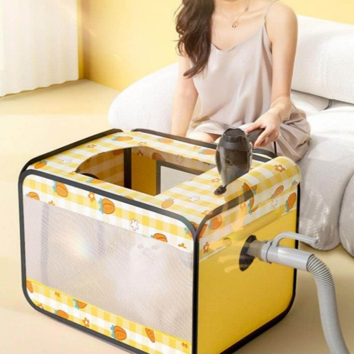 猫咪哄毛机宠物烘干箱小型吹风机烘干袋猫咪狗狗吹毛吹干洗澡烘干