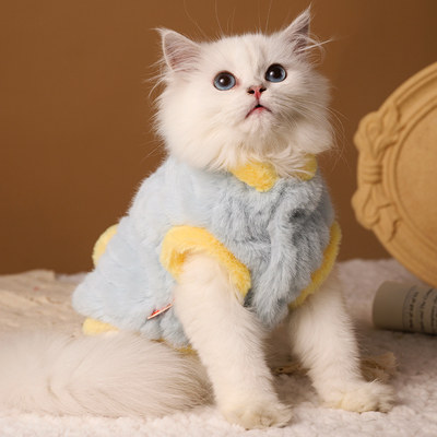 宠物冬季猫咪衣服秋冬保暖布