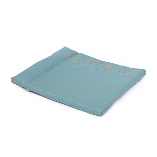 欧美简约刺绣四季地垫狗笼子防潮垫子猫咪玩耍舒适床宠物犬猫用品