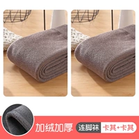 Носки Хаки+Носки Хаки [прямая полоса плюс бархатный утолщение] -5 ~ 12 °