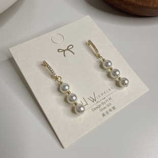 全店清仓|耳环珍珠耳钉简约气质贝母羽毛别针流苏耳饰 1030-1053