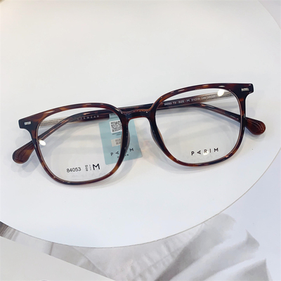 派丽蒙眼镜框男大脸显瘦防蓝光眼镜女可配近视度数超轻镜架84053