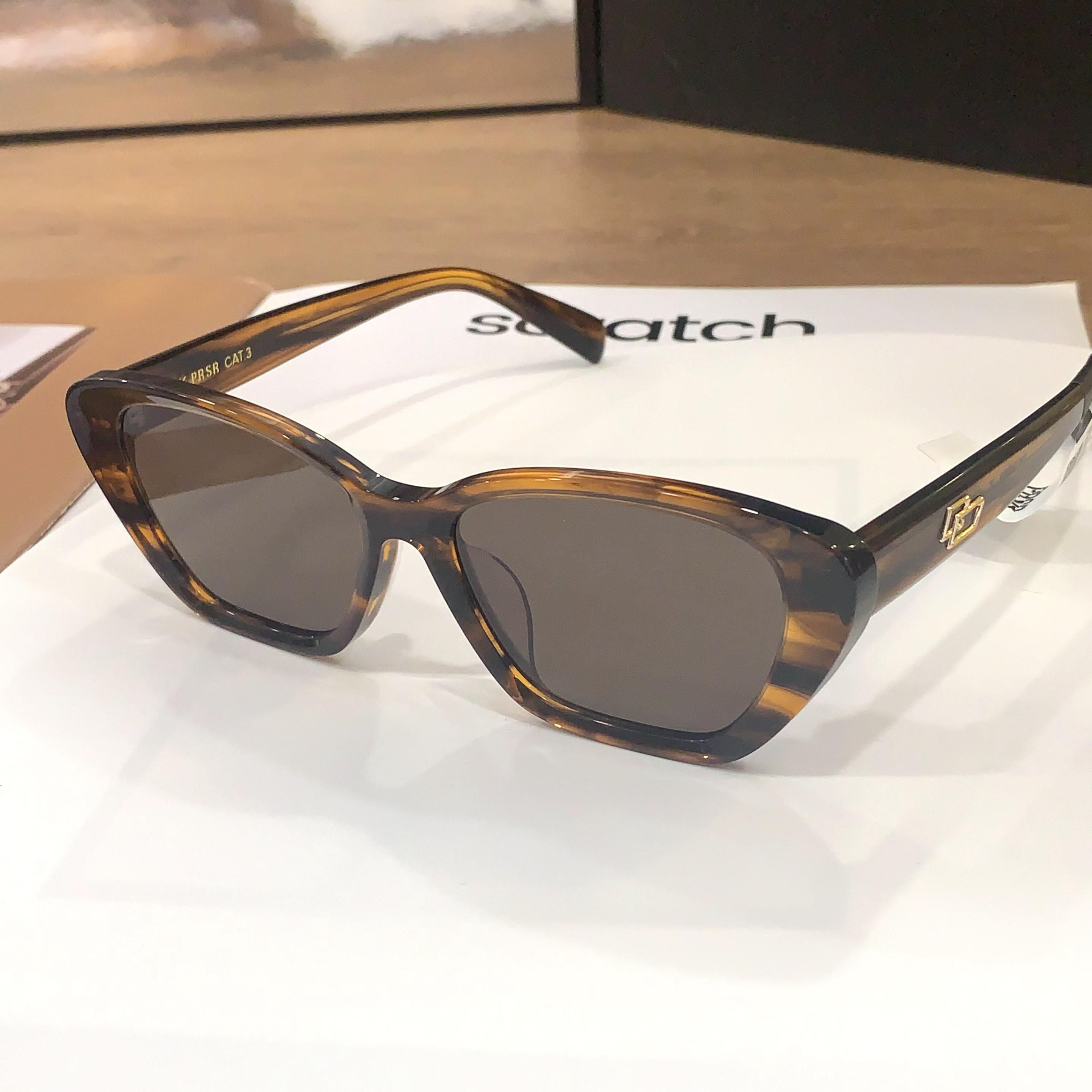 2025新款帕莎太阳镜女猫眼高级感男时尚潮板材防紫外线墨镜PS3053